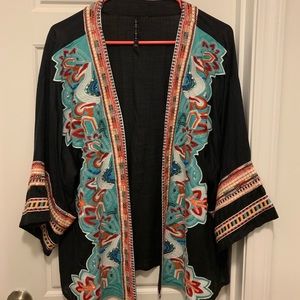 Ban Jara Medium Embroidered Kimono